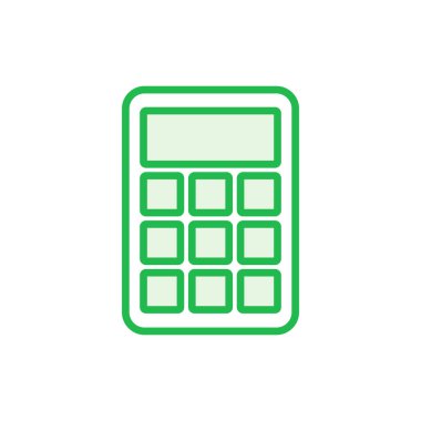 Hesap makinesi simgesi seti. Hesap makinesi simgesi. hesap makinesi vektörü