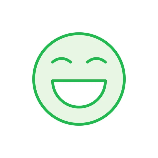 Σύνολο Εικονίδιο Χαμόγελο Εικονίδιο Εικονίδιο Emoticon Χαμόγελο Ανατροφοδότηση — Διανυσματικό Αρχείο