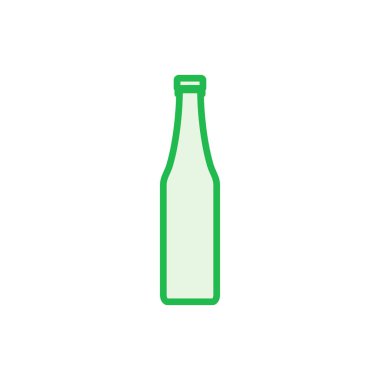 Şişe simgesi seti. şişe vektör simgesi