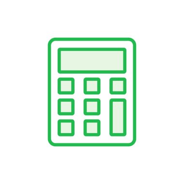 Hesap makinesi simgesi seti. Hesap makinesi simgesi. hesap makinesi vektörü