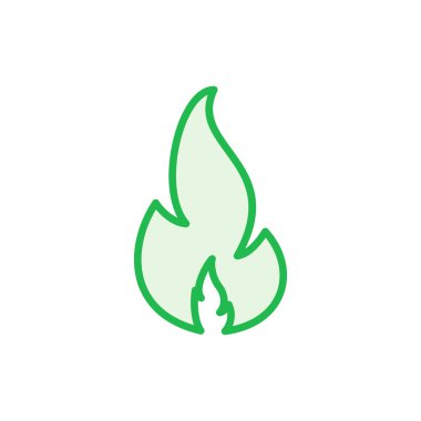 İkon ateşlendi. ateş vektör simgesi