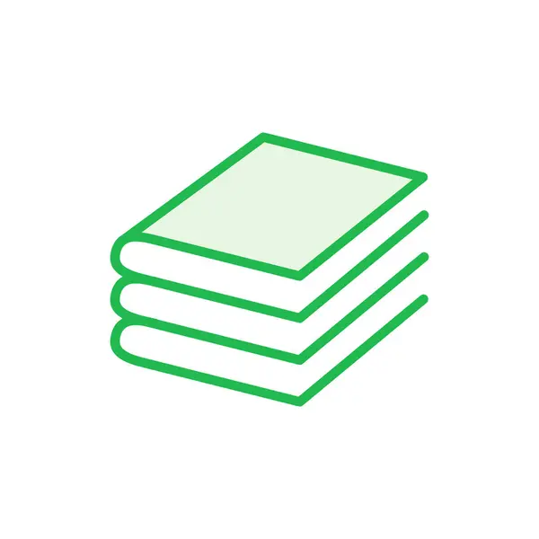 Book Icon Set Open Book Icon Vector Ebook Icon — Stock Vector
