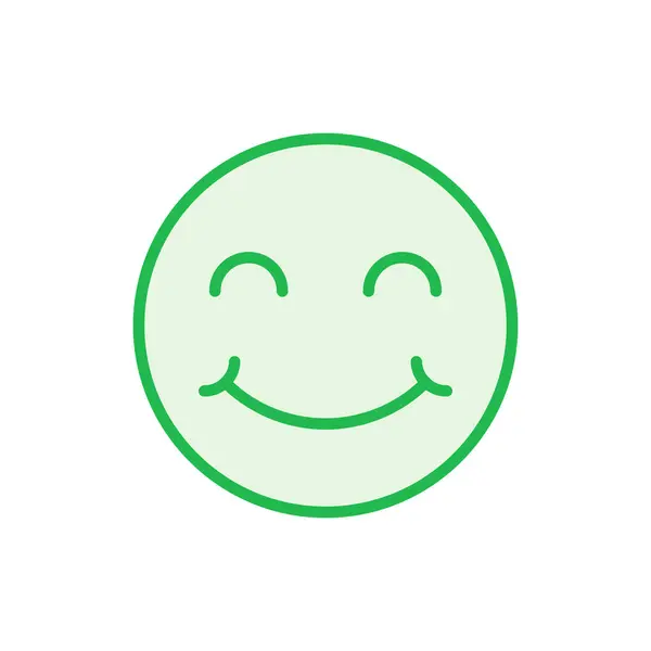 Smileikonsettet Smil Emotikon Ikon Tilbakemelding – stockvektor