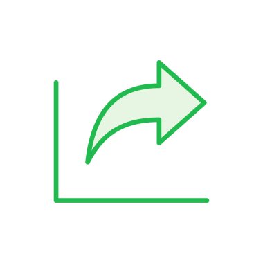 Paylaşım simgesi seti. Paylaşılan vektör simgesi