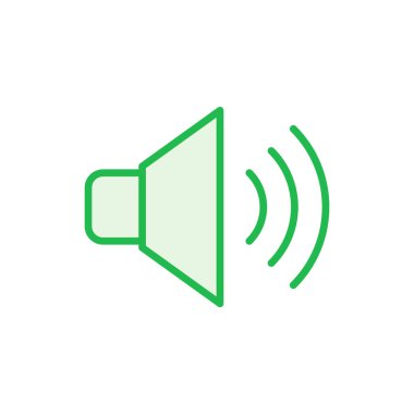 Hoparlör simgesi hazır. Hacim simgesi vektörü. Hoparlör ikon vektörü. ses sembolü