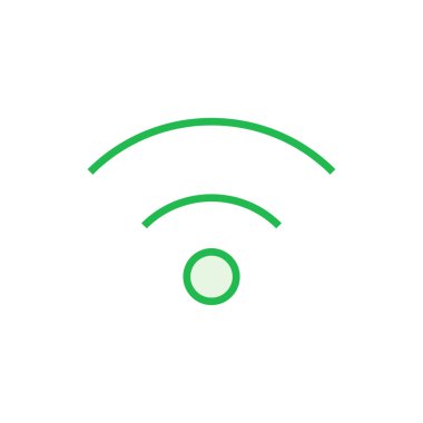 Karı simgesi seti. Sinyal vektör simgesi. Kablosuz simge vektörü