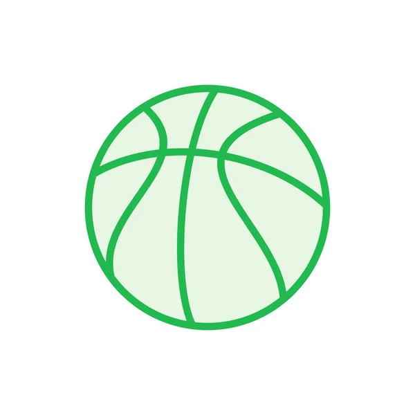 Kosárlabda Ikon Készlet Kosárlabda Ikon Kosárlabda Logó Vektor Ikon — Stock Vector