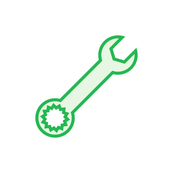 Wrench Icon Set Repair Icon Vector Tools Icon Vector — Stock Vector