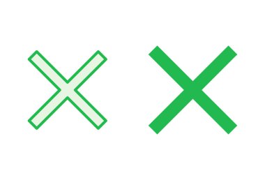 Simgeyi kapat. Simge vektörünü sil. çapraz işaret