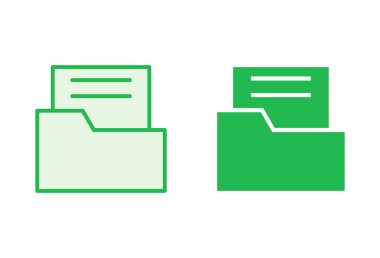 Dizin simgesi ayarlandı. dizin vektör simgeleri