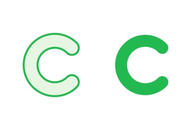 Telif hakkı simgesi seti. telif hakkı sembolleri