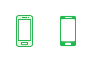 Telefon simgesi ayarlandı. Simge vektörünü ara. telefon sembolü