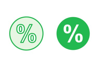 İndirim simgesi seti. İndirim etiketi simgesi. 