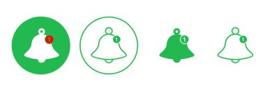 Bell Simgesi hazır. Web sitenizin tasarımı için bildirim simgesi