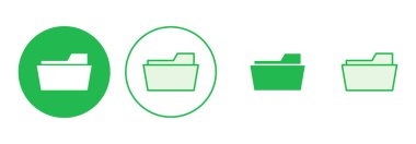 Dizin simgesi ayarlandı. dizin vektör simgeleri