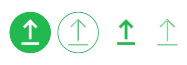 Simge yükleme seti. veri simgesi yükle