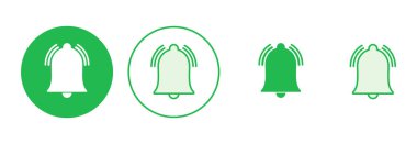 Bell Simgesi hazır. Web sitenizin tasarımı için bildirim simgesi