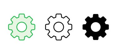 Simge ayarlanıyor. Cog Ayarları Simge Simgesi