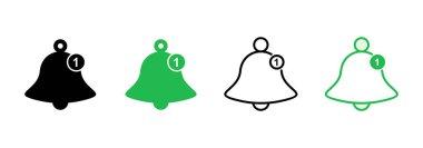 Bell Simgesi hazır. Web sitenizin tasarımı için bildirim simgesi