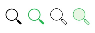 Arama simgesi ayarlandı. Büyüteç simgesini ara