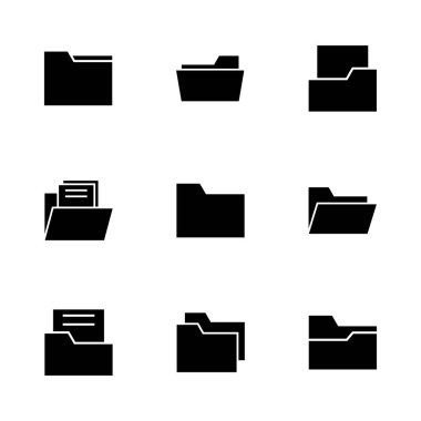 Dizin simgesi ayarlandı. dizin vektör simgeleri