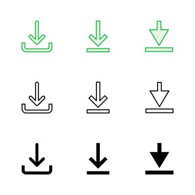 Simge indir. Vektör simgesi indir