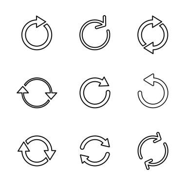 Simge yenileniyor. Simge vektörünü yeniden yükle. Simgeyi güncelle.