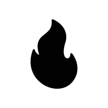 Simge vektörünü ateşle. ateş vektör simgesi