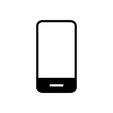 Telefon simgesi vektörü. Simge vektörünü ara. telefon sembolü