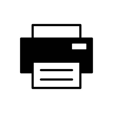 Simge vektörünü yazdır. yazıcı simgesi vektörü. 