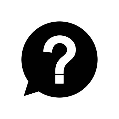 Soru simgesi vektörü. soru işareti vektörü.