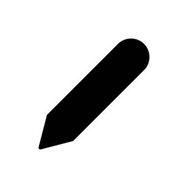 Kalem simgesi vektörü. kalem sembolü. Simge vektörünü düzenle