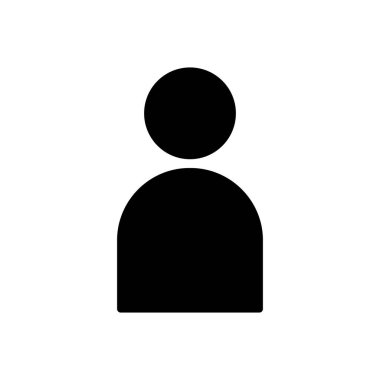 Kullanıcı Simgesi vektörü. İnsan imzası. insanlar simgesi. 