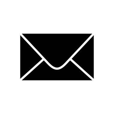 Posta simgesi vektörü. e- posta simgesi vektörü. E- posta simgesi. Zarf illüstrasyonu