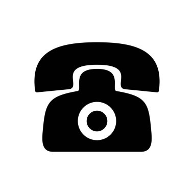 Telefon ikonu vektörü. telefon simgesi vektörü.