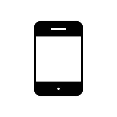 Telefon simgesi vektörü. Simge vektörünü ara. telefon sembolü