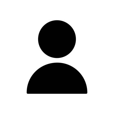 Kullanıcı Simgesi vektörü. İnsan imzası. insanlar simgesi. 