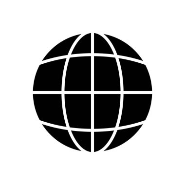 Web simgesi vektörü. Web simgesine git. Web tıklama simgesi