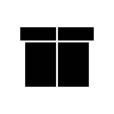 Kutu simgesi vektörü. kutu vektör simgesi, paket, paket