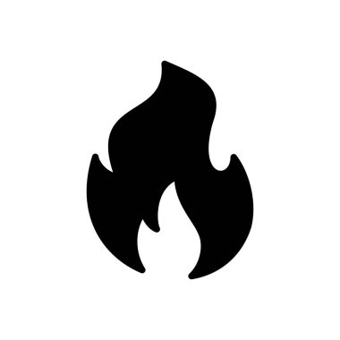 Simge vektörünü ateşle. ateş vektör simgesi