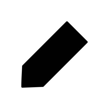 Kalem simgesi vektörü. kalem sembolü. Simge vektörünü düzenle