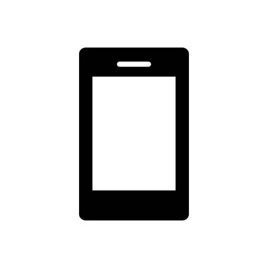 Telefon simgesi vektörü. Simge vektörünü ara. telefon sembolü