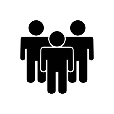 İnsanlar ikon vektörü. Kişi simgesi vektörü. Kullanıcı Simgesi vektörü