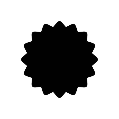 Rozet simgesi vektörü. Ödül ikonu. Başarmak. Damga