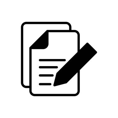 Not simgesi vektörü. not defteri simgesi vektörü