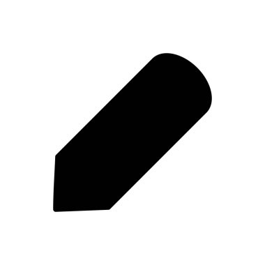 Kalem simgesi vektörü. kalem sembolü. Simge vektörünü düzenle