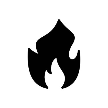 Simge vektörünü ateşle. ateş vektör simgesi