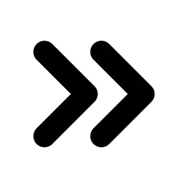 Ok simgesi vektörü. Ok sembolü. Web tasarımınız için ok işareti.