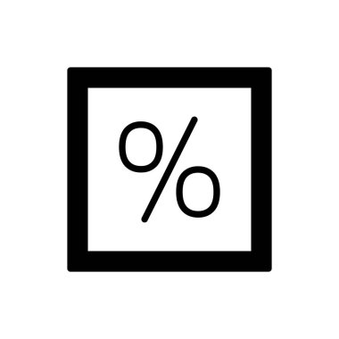 İndirimli simge vektörü. İndirim etiketi simgesi. 