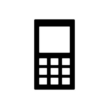 Telefon simgesi vektörü. Simge vektörünü ara. telefon sembolü